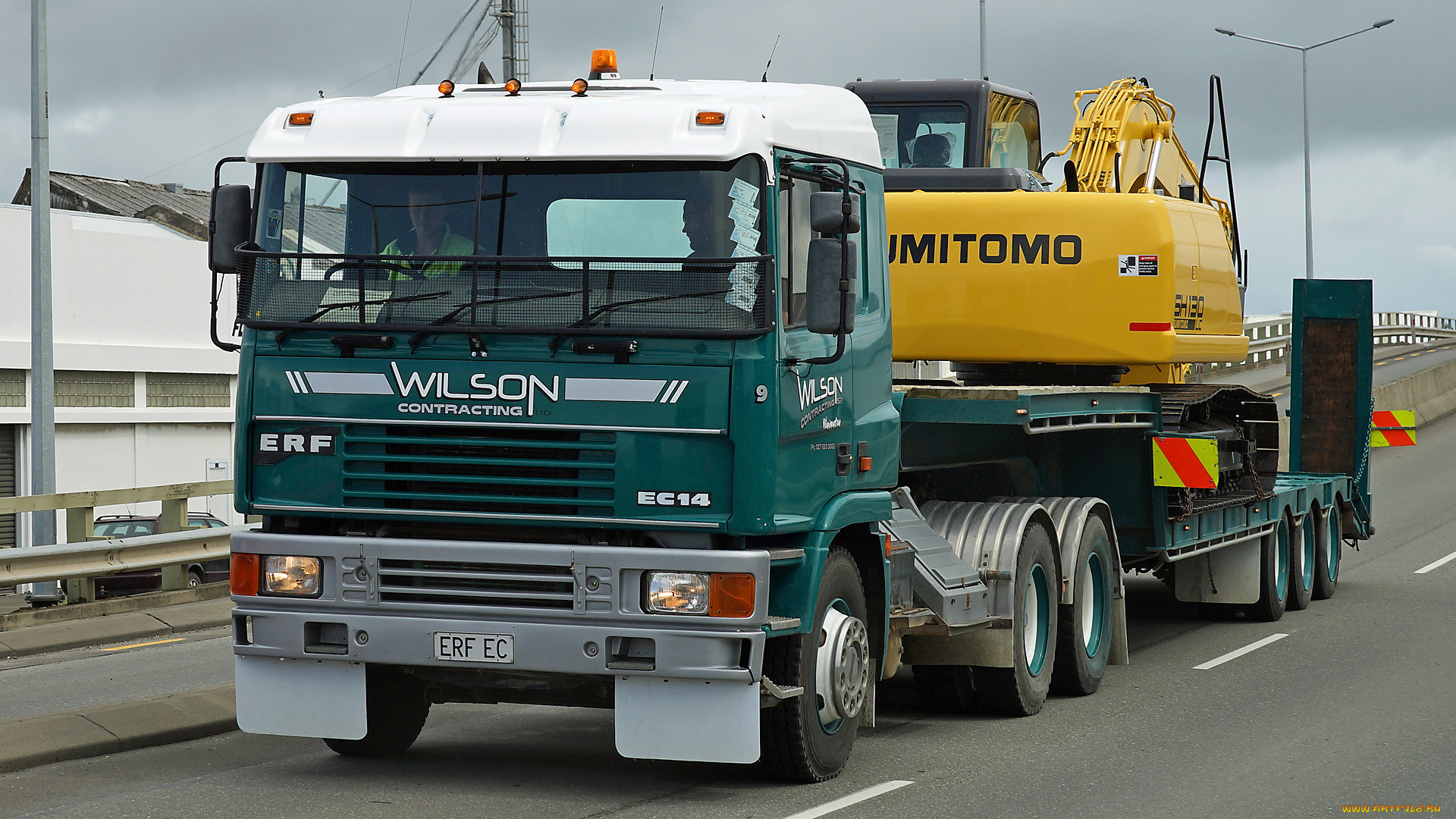 erf ec14 articulated truck, , , , 